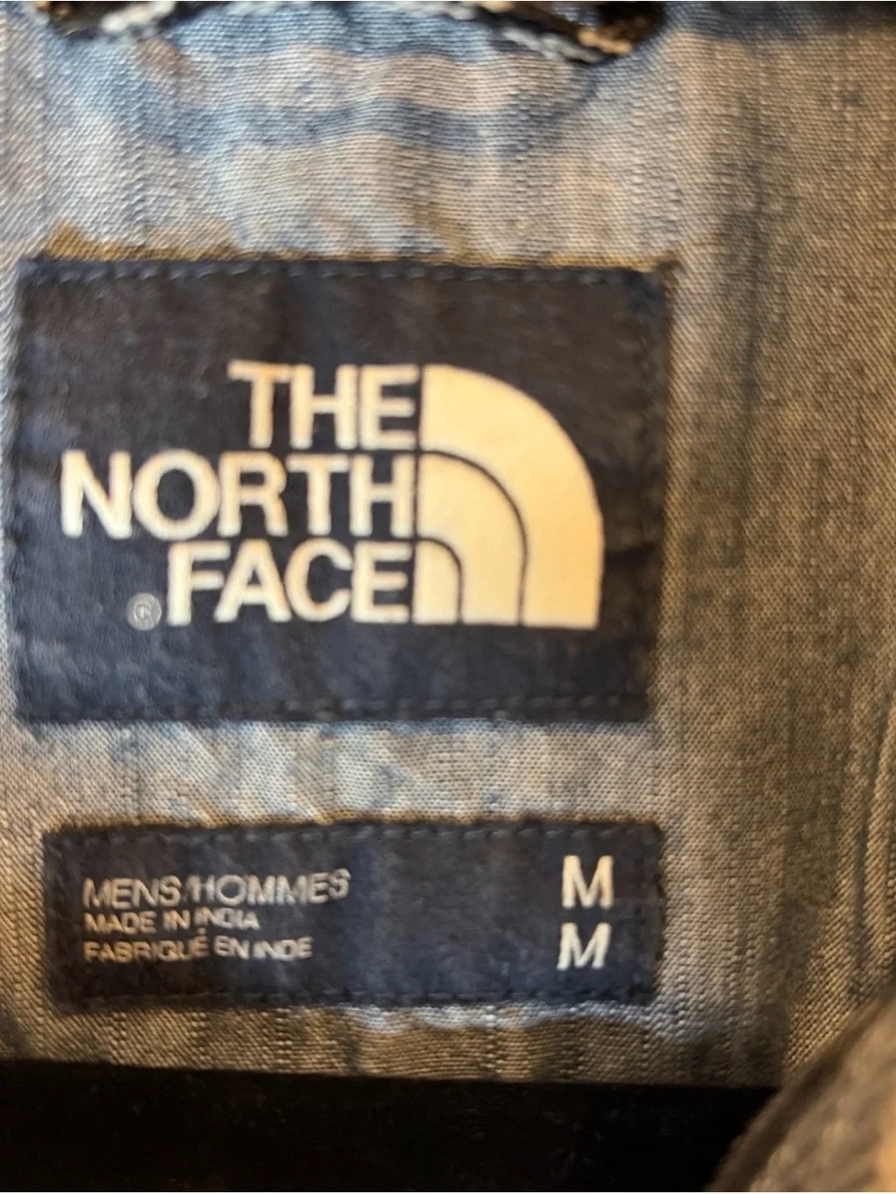 The North Face classic plaid